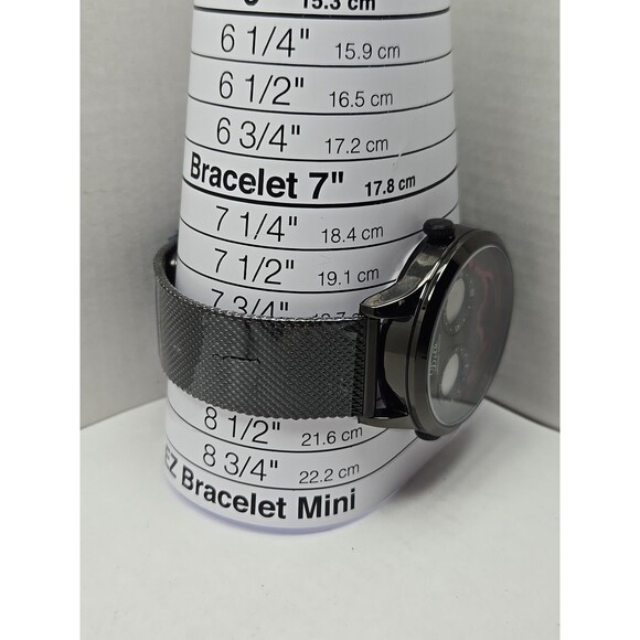 Dita Joker Smile Face Watch Black Mesh Band 42mm Quartz New Battery Mens - Picture 7 of 10